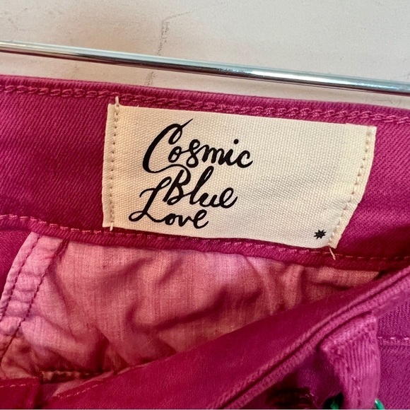 COSMIC BLUE LOVE size 32 Callie Bootcut Pant in Deep Pink NEW from Stitch Fix - Picture 5 of 12